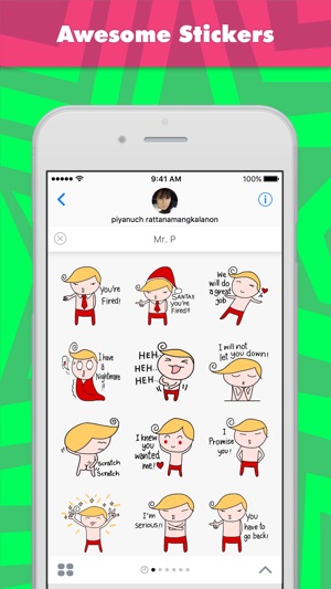 Mr. P stickers by piyanuch rattanamangkalanon(圖1)-速報App