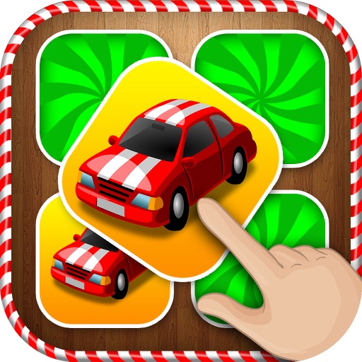 Christmas Cars Matching Cards - Christmas Games icon