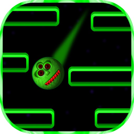 Alien Fall Down Free iOS App