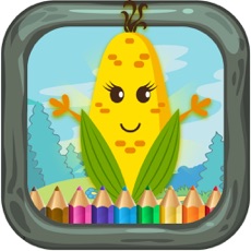 Activities of Vegetable kids coloring book