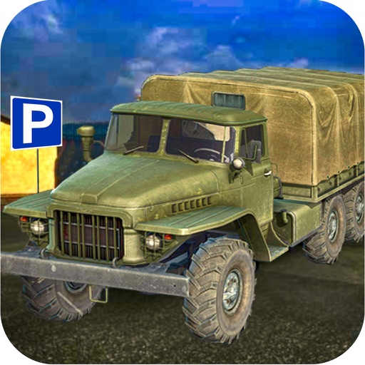 Army Truck Transport: Military Vehicle Parking icon