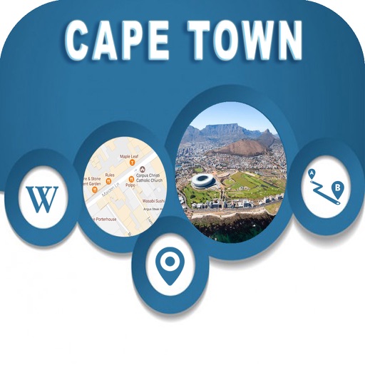 Cape Town South Africa OfflineMap Navigation GUIDE iOS App