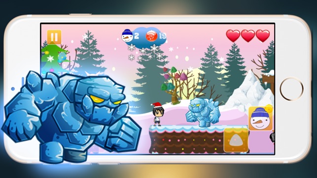 Super Santa Boy Adventure Jump and Run(圖3)-速報App