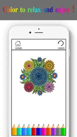 Game screenshot Coloring Beautiful Mandala New Theme mod apk