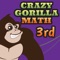 Icon 3rd Grade Gorilla Math School Games for Kids