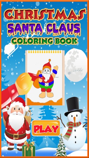 Santa Claus coloring pages