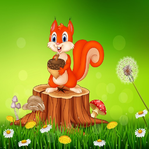 The Squirrel Run! Collect Nuts Game Fun For Kids