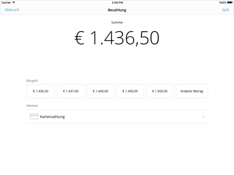 Tillhub Kasse screenshot 3