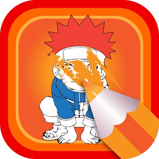 Color Book Game "for Naruto Shippuden" iOS App