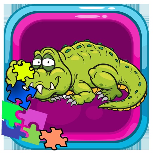 Animals CrocodileAnimal Jigsaw For Kids Preschool iOS App