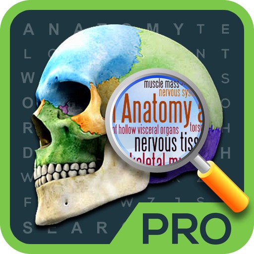 Anatomy Word Search Pro iOS App
