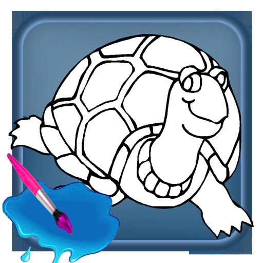 Tap Turtles Color Game For Kid iOS App