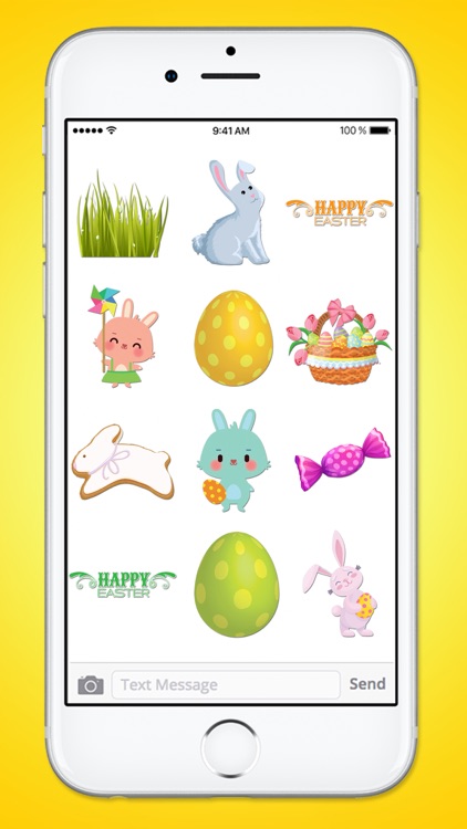 Happy Easter Basket Sticker Pack screenshot-4