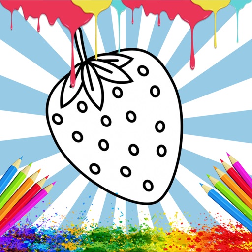 Coloring Pages Game The Strawberry World icon