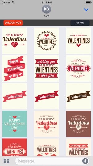 I Love You - Couple Stickers for Valentine's Day(圖2)-速報App