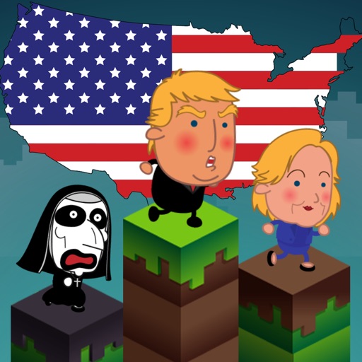 Trumpoline - Trump Hillary Jump iOS App