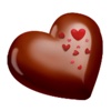 Sweet Chocolate For Valentine's Day Stickers