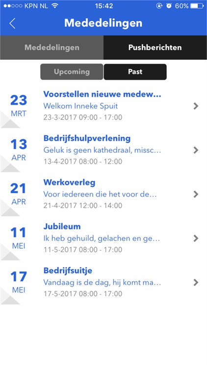 Bedrijven App