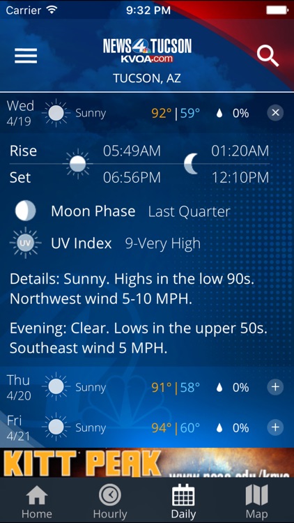 KVOA WEATHER AND TRAFFIC screenshot-3
