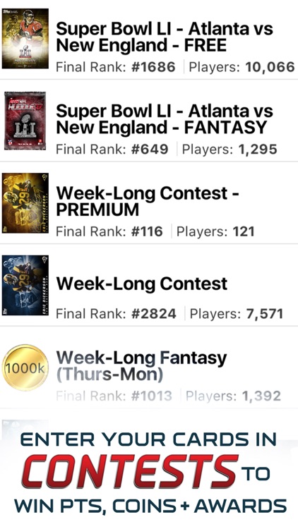 NFL HUDDLE: Football Card Trader screenshot-3
