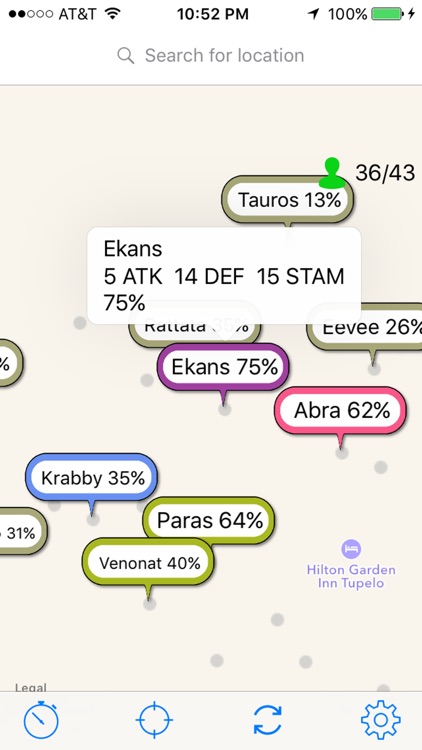 PokeSensor - Map for Pokemon GO