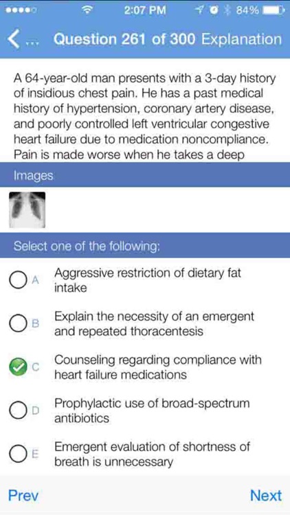 PANCE/PANRE Practice Exam v1 by Exam Master