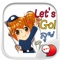 This is the official mobile iMessage Sticker & Keyboard app of Lady Police Character