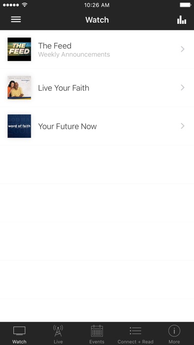 How to cancel & delete Word of Faith from iphone & ipad 1