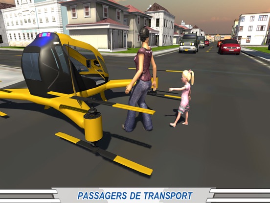 Screenshot #6 pour Drone Taxi En Volant Voiture 3D Vol Simulateur