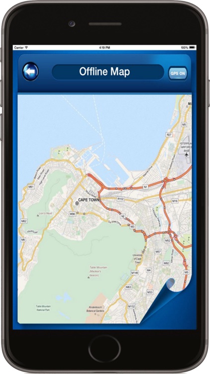 Cape Town South Africa - Offline Maps navigator