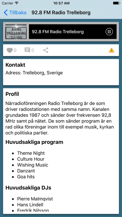 Sweden Radio Online