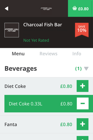 Charcoal Fish Bar screenshot 4