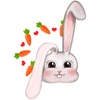 Funny Bunny - Handcrafted Stickers