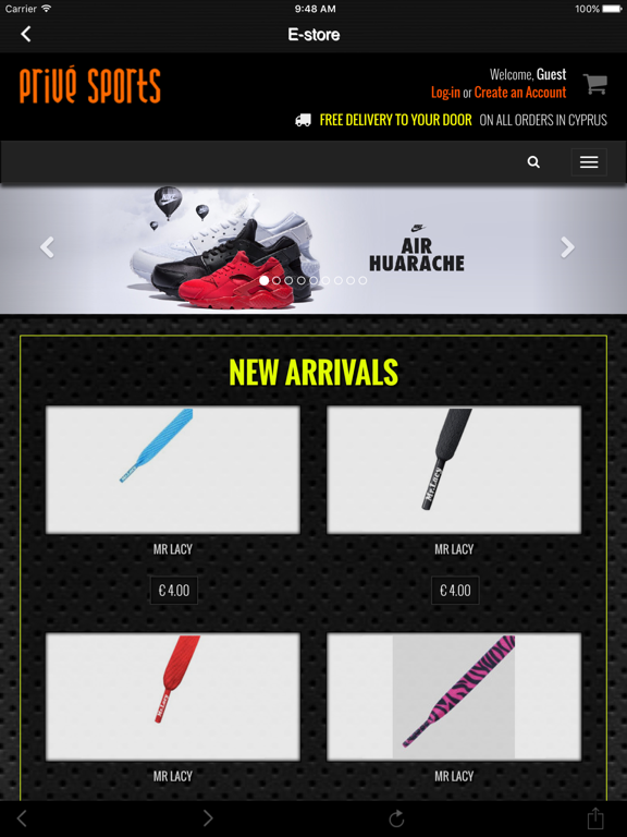Screenshot #6 pour Prive Sports