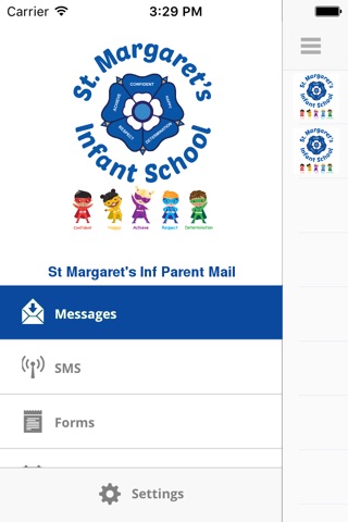 St Margaret's Inf Parent Mail (ME8 9AE) screenshot 2