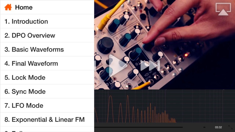 Course for Make Noise DPO Eurorack Module