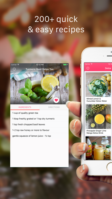How to cancel & delete Healthy Drink Recipes: Fruit Juices, Smoothies from iphone & ipad 1