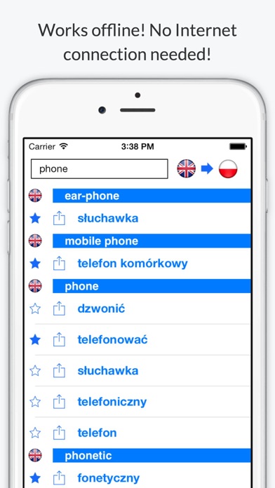 How to cancel & delete Offline English Polish Dictionary (Słownik) from iphone & ipad 1