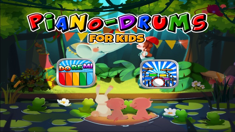 Piano & Drums Band For Kids