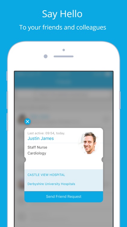 mediBuzz – messaging app