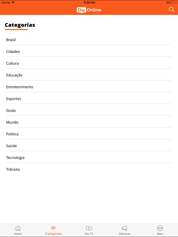 iPad Image of Dia Online