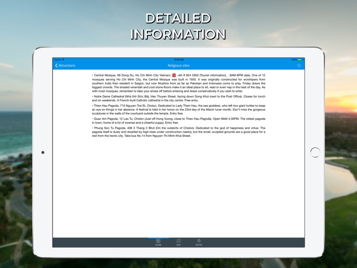 Ho Chi Minh Travel Guide with Offline Street Map