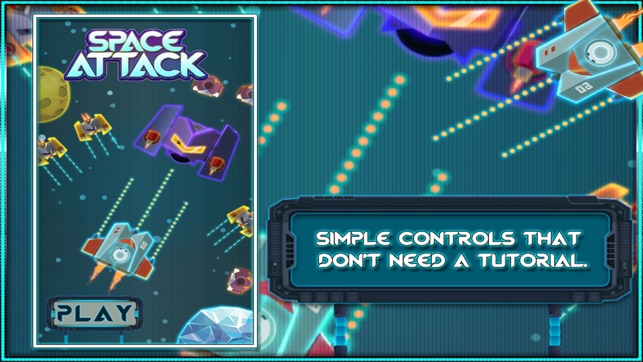 Space Attack Shoot the enemy to Defend your Ship(圖4)-速報App