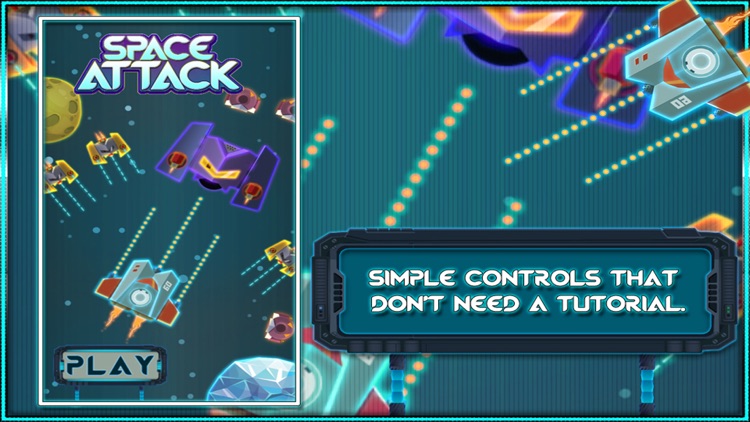 Space Attack Shoot the enemy to Defend your Ship screenshot-3