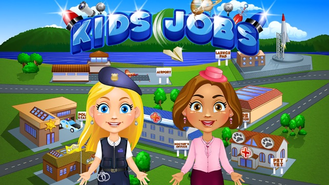Kids Jobs Boys Girls Preschool Salon Games On The App Store