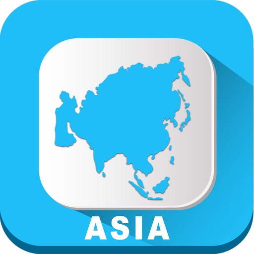 Asia Travel - Map Navigation & Transport icon