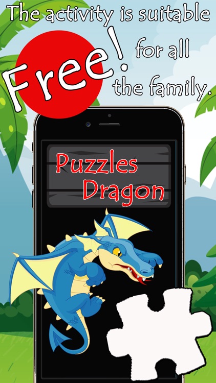 Knight And Dragon Big Jigsaw Puzzle Online For Kid