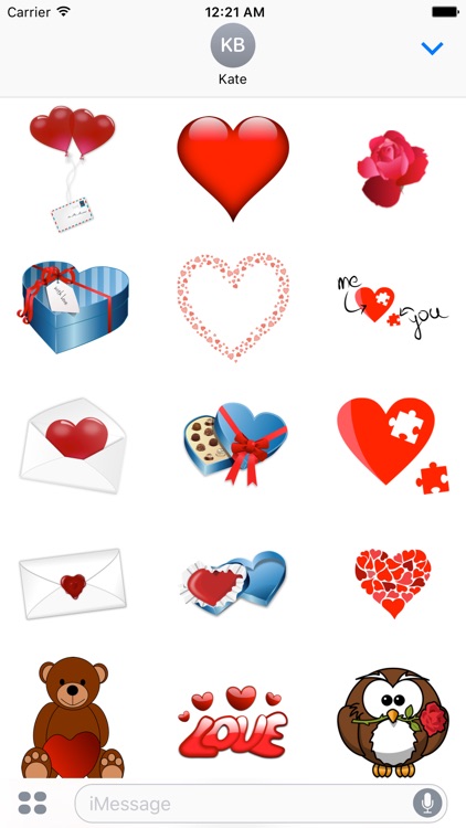 Valentine Sticker Love