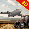 Harvest Tractor Transport Airplane 3D
