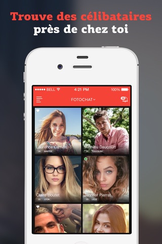 Fotochat - Tchat, flirt pour rencontres gratuites screenshot 3